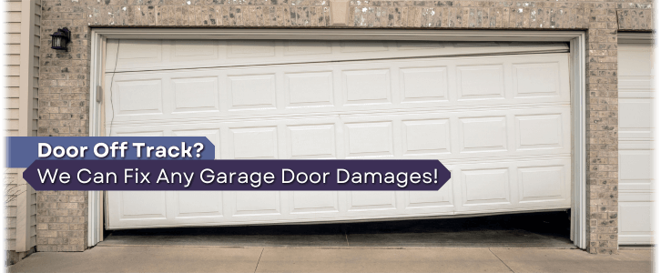 Garage Door Off Track In Folsom CA